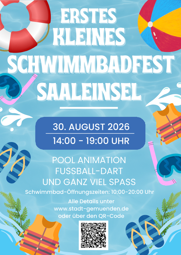Erstes kleines Schwimmbadfest am 30.08.2026